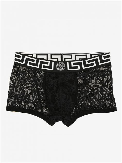 versace lace underwear|Versace underwear model.